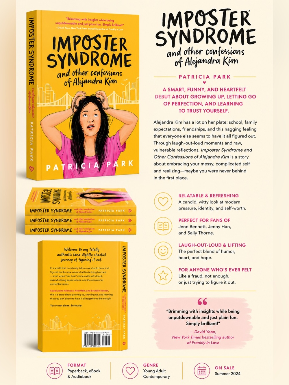 Imposter Syndrome by Patricia Park - Hardcover Book